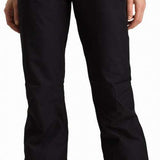 Rossignol Ladies Rapide Insulated Pant 2022-2023 - Black insulated ski pants with a zippered pocket on the side of one leg.