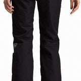 Rossignol Ladies Rapide Insulated Pant 2022-2023 - Black insulated ski pants with a zippered pocket on the side of one leg.