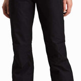 Rossignol Rapide Ladies Insulated Pant 2024 - Black insulated ski pants with a zippered pocket on the side of one leg.