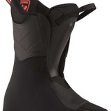 Rossignol Speed 120 Ski Boots 2022-2023 - Black ski boots with a red logo on top of the tongue and black laces.