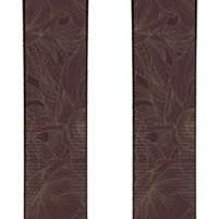 Rossignol Women's Experience 82 Ti Flat Ski 2023 - A dark brown ski with a white logo at the top and a textured pattern on the bottom.