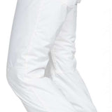 Roxy Junior's Backyard Insulated Pant 2024 - White snow pants with a small pocket on the right rear side.
