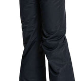 Roxy Junior's Backyard Insulated Pants 2022 - Black snow pants with a subtle white logo on the left leg.