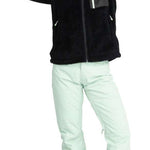 Roxy Women's Alabama Full Zip Fleece - A black fleece jacket with a zippered front and two pockets on either side.