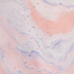 Roxy Women's Chloe Kim Overhead Jacket 2023 - A light blue jacket with a white snowflake pattern and black accents on the hood, collar, and zipper.