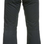 Roxy Women's Diversion Insulated Pant 2023 - Black snow pants with a subtle white logo on the left thigh.