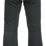Roxy Women's Diversion Insulated Pant 2023 - Black snow pants with a subtle white logo on the left thigh.
