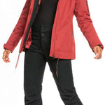 Roxy Women's Diversion Insulated Pant - Black snow pants with a subtle white stripe down the side of each leg.