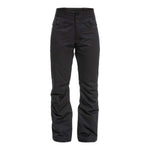 Roxy Women's Diversion Insulated Pant 2024 - Black snow pants with a quilted pattern on the upper thigh area.
