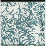 Roxy Women's Lana Collar 2024 - A white, long-sleeved shirt with a high collar and a palm tree print in shades of green.