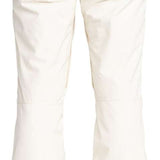 Roxy Women's Nadia Insulated Pants 2024 - White snow pants with a zippered pocket on the back right side.
