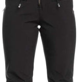 Roxy Women's Rideout Insulated Bib Pant 2024 - Black bib pants with a zippered fly and adjustable straps.