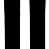 The image shows a pair of K2 Junior's Indy skis for the year 2020. The skis are black and white, with a design that includes stripes on the sides. They have a twin tip shape, which is suitable for both forward and backward skiing. The skis appear to be designed for children or young skiers, as indicated by their size and style.
