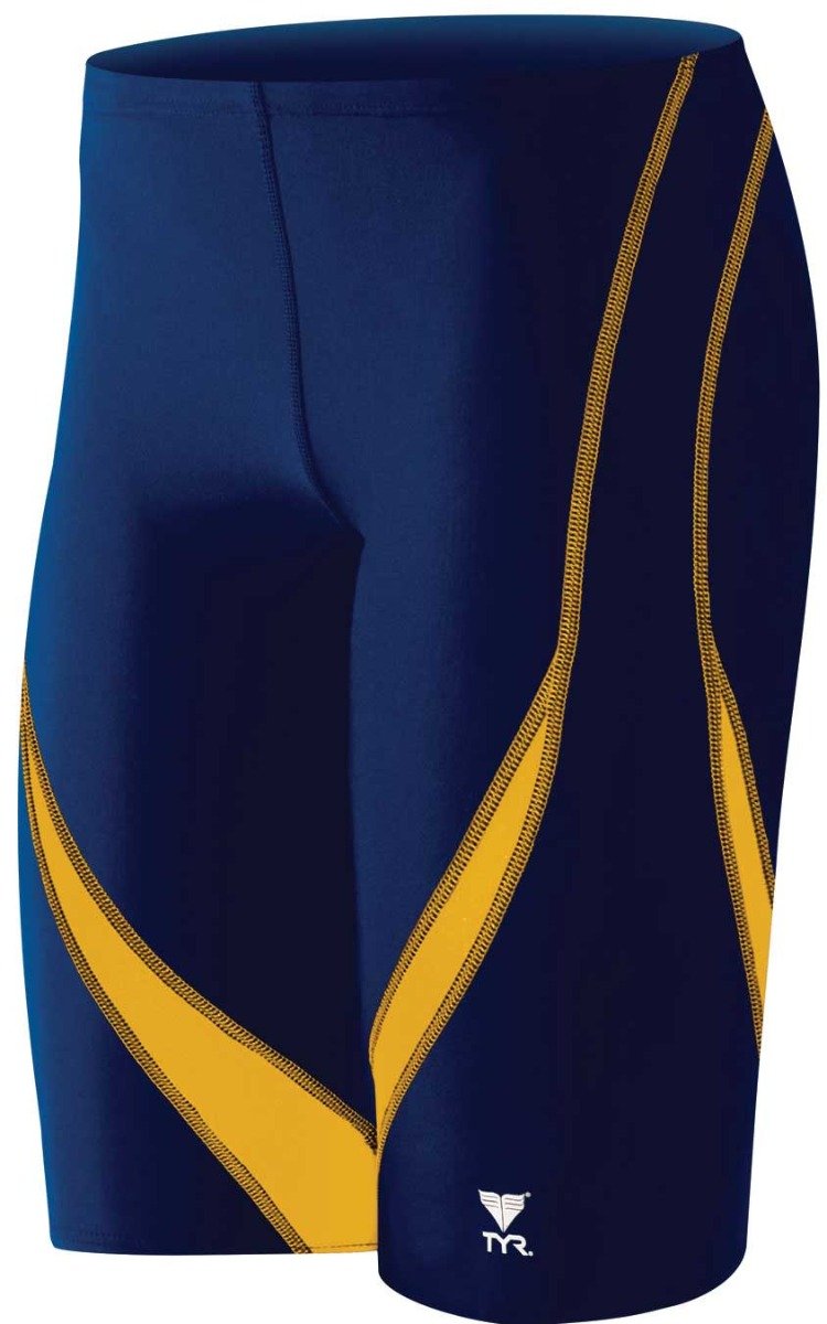 送料込送料込(24, Navy Gold) TYR Youth Alliance T-Splice Maxfit Swimsuit スイムキャップ 