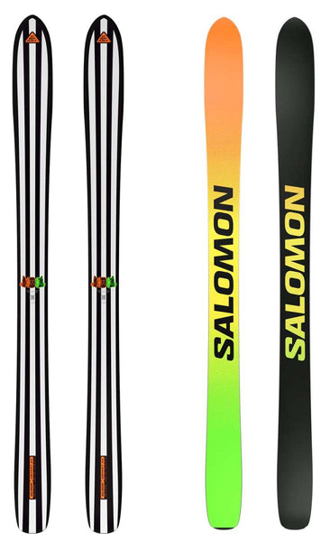salomon gun skis orange Salomon Depart 1.0 Skis 2026