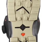 Salomon Echo Dual BOA Wide Snowboard Boots 2024 - Black snowboard boots with a textured rubber outsole and black laces.