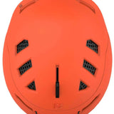 Salomon Husk Pro Helmet 2023 - Matte black helmet with a sleek, aerodynamic design and ventilation system visible on top.