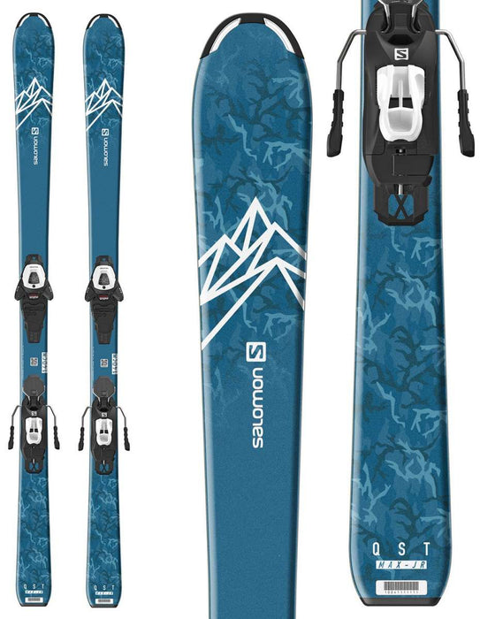 Salomon Junior's QST Max System Ski With L6 Ski Bindings 2021