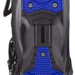 Salomon Junior's S/Max 65 Ski Boots 2024 - Black ski boots with a textured, rubber-like material on the toe and heel areas.