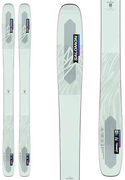 Salomon Ladies QST Lumen 98 Flat Ski 2022-2023