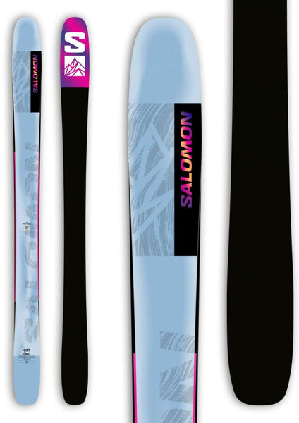 2018 salomon qst lux 92 women's ski 161 Salomon Women's QST Lux 92 Skis 2024 – Ski Pro AZ