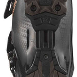 Salomon Women's S/Pro HV 100 Ski Boots 2024 - Black ski boots with a textured, rubberized toe cap and silver buckles.