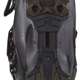 Salomon Women's S/Pro MV 90 Ski Boots 2024 - Black ski boots with a textured, rubberized toe cap and silver buckles.