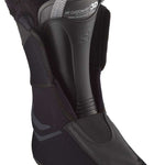 Salomon Women's S/Pro MV 90 Ski Boots 2024 - Black ski boots with a textured pattern on the side and a silver buckle.