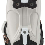 Salomon Women's S/Pro Supra BOA 105 Ski Boots 2024 - Black ski boot with a white logo on top and silver buckles.