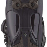 Salomon Women's S/Pro Supra Boa 95 Ski Boots 2024 - Black ski boot with purple accents and a textured rubber outsole.