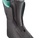 Salomon Women's Select HV 80 Ski Boots 2024 - Black ski boots with a textured pattern on the side and a white logo on the top.