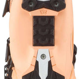 Salomon Ladies Shift Pro 110 AT Ski Boots 2024 - Black ski boot with white logo on top and silver buckles.