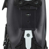 Salomon Ladies Shift Pro 90 Ski Boot 2024 - Black ski boot with white accents and silver buckles.