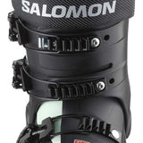 Salomon Ladies Shift Pro 90 Ski Boot 2024 - Black ski boot with white lettering and a textured pattern on the side.