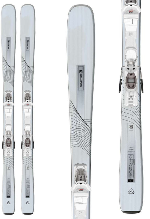 Salomon Ladies Stance 80 System Ski With M10 GW Ski Binding 2022-2023