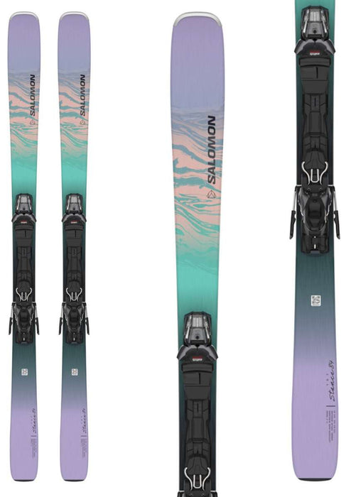 Salomon Ladies Stance 84 System Ski With M11 Ski Bindings 2024