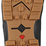 Salomon Malamute Lace Snowboard Boot - Black snowboard boots with a textured rubber sole and black laces.