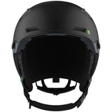 Salomon MTN Lab Helmet 2024 - Matte black helmet with a sleek, aerodynamic design and ventilation system visible on top.