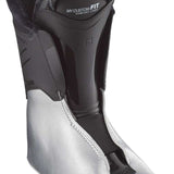 Salomon QST Access 70 Ski Boots 2024 - Black ski boots with a textured pattern on the tongue and a white logo on the side.