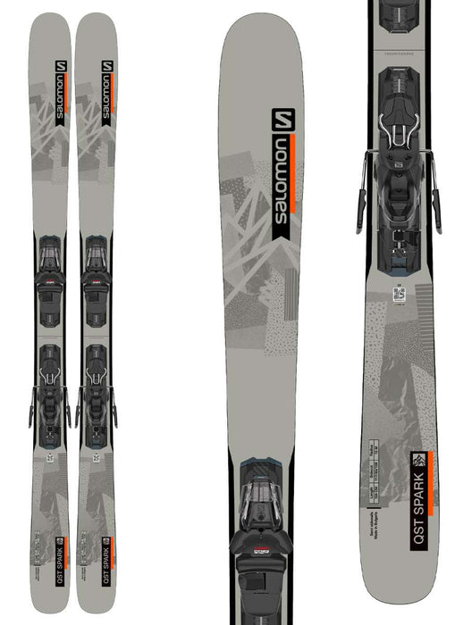 Salomon QST Spark 85 Skis With Marker 10 GW Bindings 2021-2022