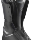 Salomon S/Pro 100 Ski Boot 2023 - Black ski boot with white logo on top and silver accents.