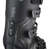 Salomon S/Pro 100 Ski Boot 2023 - Black ski boot with white lettering and silver buckles.