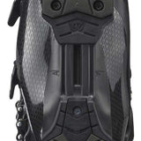 Salomon S/Pro 100 Ski Boot 2023 - Black ski boot with textured rubber sole and silver hardware.