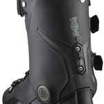Salomon S/Pro 100 Ski Boot 2023 - Black ski boot with white logo on side and silver buckles.