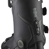 Salomon S/Pro 100 Ski Boot 2023 - Black ski boot with white logo on side and silver buckles.