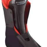 Salomon S/Pro HV 100 Ski Boots 2024 - Black ski boots with a silver buckle on top of the tongue.