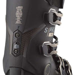 Salomon S/Pro HV 120 Ski Boots 2024 - Black ski boots with silver buckles and straps.