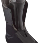 Salomon S/Pro HV 120 Ski Boots 2024 - Black ski boots with a textured pattern on the side and a silver buckle.