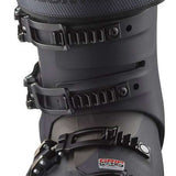 Salomon S/Pro HV 120 Ski Boots 2024 - Black ski boots with a textured pattern on the side and silver buckles.