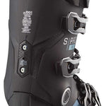 Salomon S/Pro MV 90 Ski Boots 2024 - Black ski boots with silver buckles and straps.